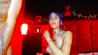 Jack_CandyCeleste Webcam Porn Video Record [Stripchat]: slut, c2c, titjob, devil