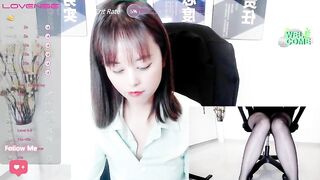 Office-YueYue HD Porn Video [Stripchat] - couples, middle-priced-privates, striptease-asian, hairy-armpits, ahegao