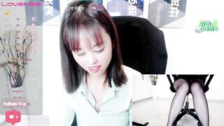 Office-YueYue HD Porn Video [Stripchat] - couples, middle-priced-privates, striptease-asian, hairy-armpits, ahegao