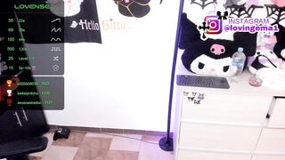 Watch lovingema1 HD Porn Video [Chaturbate] - natural, smalltits, asian, skinny, goth