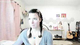 Watch tiggerrosey HD Porn Video [Chaturbate] - curlyhair, natural, brunette, bigboobs, domme
