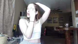 rayofsunshine_21 HD Porn Video [Chaturbate] - armpits, shower, lushcontrol, fit
