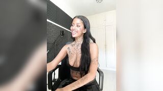 Cleotarantino Webcam Porn Video Record [Stripchat]: ink, lushcontrol, handjob, splits