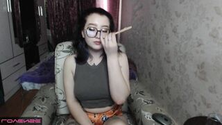 ShapelyJi Webcam Porn Video Record [Stripchat]: shaved, cowgirl, mouth, schoolgirl