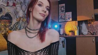 giantess_eva New Porn Video [Chaturbate] - redhead, lovense, pantyhose, strapon, pvt