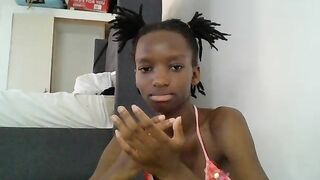 Watch slimthicky Hot Porn Video [Stripchat] - blowjob, ebony, deepthroat, cumshot, strapon