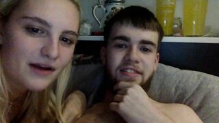 Watch cumlovingsluts HD Porn Video [Chaturbate] - couple, british, blonde, teen