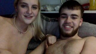 Watch cumlovingsluts HD Porn Video [Chaturbate] - couple, british, blonde, teen
