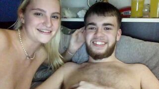 Watch cumlovingsluts HD Porn Video [Chaturbate] - couple, british, blonde, teen