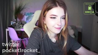 Watch pocketrocket_ Webcam Porn Video [Chaturbate] - redhead, smalltits, lovense, ahegao, teen