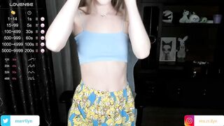 merrilyn HD Porn Video [Chaturbate] - dildo, smalltits, girlnextdoor, teen, naughty