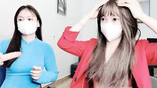 Watch Mono-Stewardesss Top Porn Leak Video [Stripchat] - trimmed-asian, big-ass-asian, 69-position, tomboy, nipple-toys