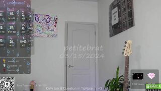Watch petitebrat Best Porn Leak Video [Chaturbate] - squirt, teen, petite, punish, leather