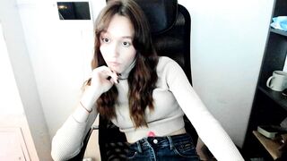 KatiCroft Hot Porn Leak Video [Stripchat] - kissing, brunettes, white, hd, teens