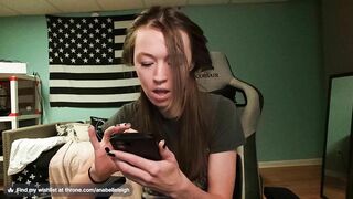 Watch anabelleleigh New Porn Leak Video [Chaturbate] - gaming, teen, moan,, squirter, milkyboobs