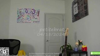 petitebrat Hot Porn Leak Video [Chaturbate] - squirt, teen, petite, horny, tattoo