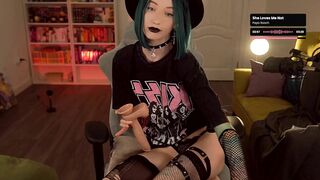 Watch loony_moony Top Porn Leak Video [Chaturbate] - tattoo, pantyhose, skinny, tall, goth