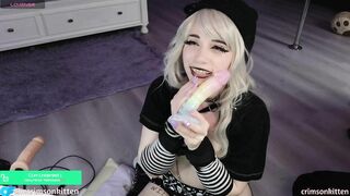 Watch crimsonkitten New Porn Video [Chaturbate] - bigass, smalltits, lovense, squirt, goth