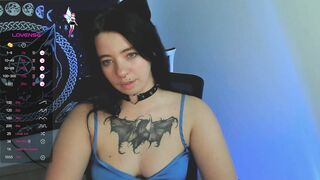 Watch black_kittie_01 Top Porn Video [Chaturbate] - tattoo, mistress, lovense, goth, lush