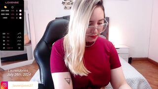 LaurenJones_ Top Porn Video [Stripchat] - dildo-or-vibrator, colombian, spanish-speaking, orgasm, couples