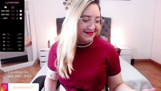 LaurenJones_ Top Porn Video [Stripchat] - dildo-or-vibrator, colombian, spanish-speaking, orgasm, couples