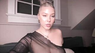 Watch novavangogh Best Porn Leak Video [Chaturbate] - blondie, thick, talk, topless thumbnail