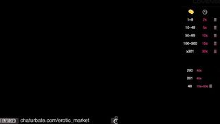 erotic_market Top Porn Video [Chaturbate] - feet, new, pussy, lovense, cum