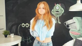 Watch meghancoxson Top Porn Leak Video [Chaturbate] - redhead, new, natural, shy, 18
