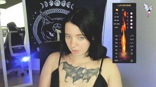 Watch black_kittie_01 Hot Porn Video [Chaturbate] - tattoo, mistress, lovense, goth, lush