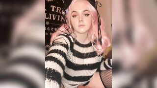 sillygirlb Porn Video Record: bigdildo, asshole, fishnet, fountainsquirt, dildo