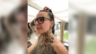 InkedBiitch Webcam Porn Video Record [Stripchat]: spit, squirter, socks, fuckmachine, pinay