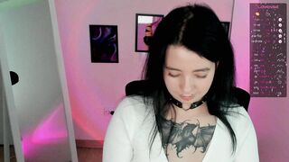 black_kittie_01 New Porn Leak Video [Chaturbate] - tattoo, mistress, lovense, goth, lush