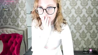 Watch florance_blush Hot Porn Leak Video [Chaturbate] - glasses, 18, teen, cute