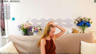 alexandra_demore Hot Porn Leak Video [Chaturbate] - tease, natural, skinny, blonde, cute