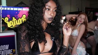 Watch jada_valentine New Porn Leak Video [Chaturbate] - ebony, hairy, cum, french thumbnail