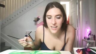 Watch artbymeredith Top Porn Video [Chaturbate] - baldpussy, gaming, homemaker, pegging