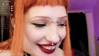 Watch violetvio1ator Best Porn Leak Video [Chaturbate] - redhead, mistress, femdom, joi, strapon