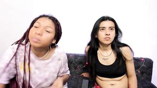 mila_and_molly From Stripchat Hot Porn Video Leak - petite, topless, strapon, cowgirl, gagging