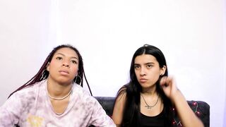 mila_and_molly From Stripchat Hot Porn Video Leak - petite, topless, strapon, cowgirl, gagging