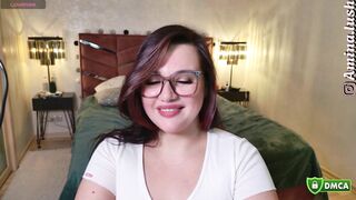 AminaCharm From Stripchat Private Porn Video Leak - upskirt, gagging, interactive-toys-young, handjob, recordable-privates