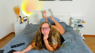 AurorHarris From Stripchat New Porn Video  - big-ass, spanking, anal-toys, russian-blondes, upskirt