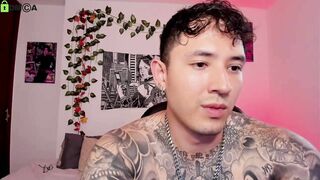 thejoestars Hot Porn Leak Video [Chaturbate] - couple, tattoo, fitness, gym, latin thumbnail