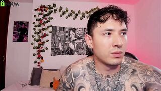 thejoestars Hot Porn Leak Video [Chaturbate] - couple, tattoo, fitness, gym, latin