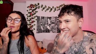 thejoestars Hot Porn Leak Video [Chaturbate] - couple, tattoo, fitness, gym, latin