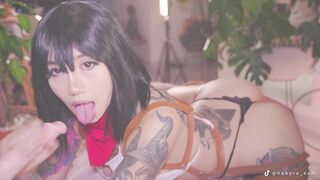 nekyra_san Top Porn Video [Chaturbate] - deepthroat, feet, ahegao, squirt, teen thumbnail