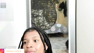 kataleyacandy New Porn Video [Chaturbate] - ebony, hairy, 18, slim, bigboobs