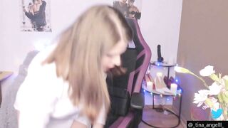 TinniAngel Webcam Porn Video Record [Stripchat]: satin, boobies, sweet, moan,, tender