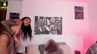 thejoestars Best Porn Leak Video [Chaturbate] - couple, tattoo, fitness, gym, latin