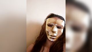Themaskedgirl22 From Stripchat Private Porn Video Leak - blowjob, hungarian, deepthroat-blowjob, shaven, sex-toys