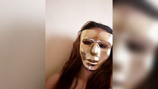 Themaskedgirl22 From Stripchat Private Porn Video Leak - blowjob, hungarian, deepthroat-blowjob, shaven, sex-toys